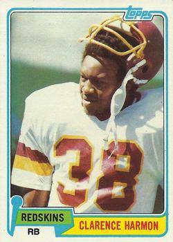 1981 Topps #391 Clarence Harmon Front