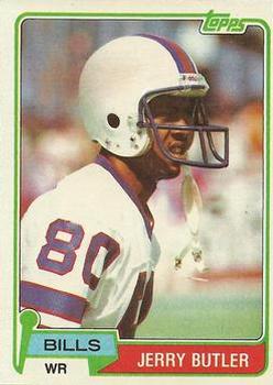 1981 Topps #521 Jerry Butler Front