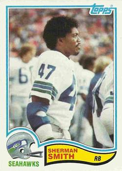 1982 Topps #252 Sherman Smith Front