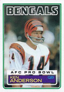1983 Topps #232 Ken Anderson Front