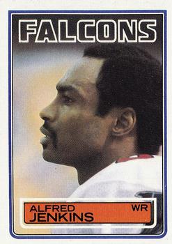 1983 Topps #19 Alfred Jenkins Front