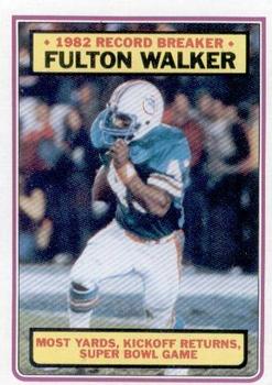1983 Topps #9 Fulton Walker Front