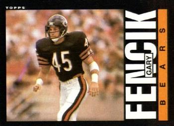 1985 Topps #25 Gary Fencik Front