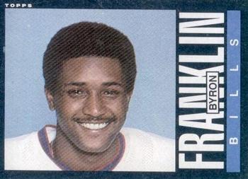 1985 Topps #202 Byron Franklin Front