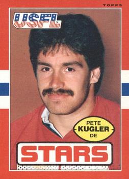 1985 Topps USFL #16 Pete Kugler Front