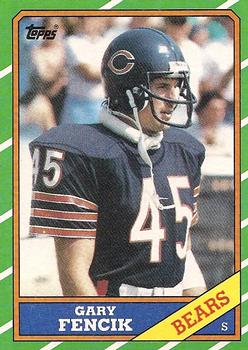 1986 Topps #28 Gary Fencik Front