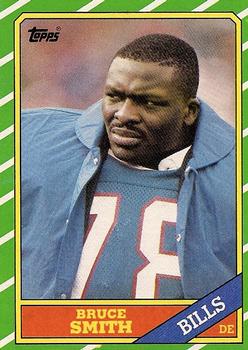 1986 Topps #389 Bruce Smith Front