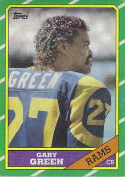 1986 Topps #91 Gary Green Front