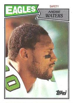 1987 Topps #305 Andre Waters Front