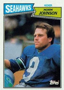 1987 Topps #179 Norm Johnson Front