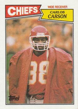 1987 Topps #164 Carlos Carson Front