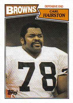 1987 Topps #90 Carl Hairston Front