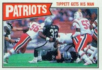 1987 Topps #96 Andre Tippett Front