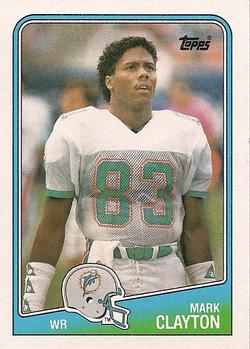 1988 Topps #194 Mark Clayton Front