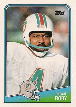 1988 Topps #195 Reggie Roby Front