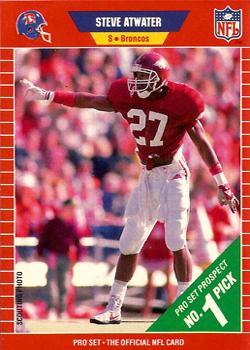 1989 Pro Set #492 Steve Atwater Front