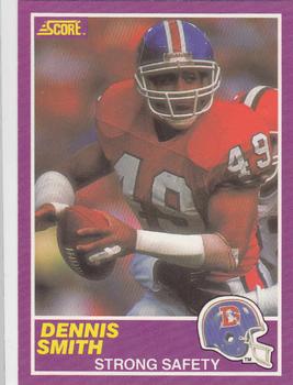1989 Score Supplemental #381S Dennis Smith  Front