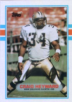 1989 Topps #158 Craig Heyward Front