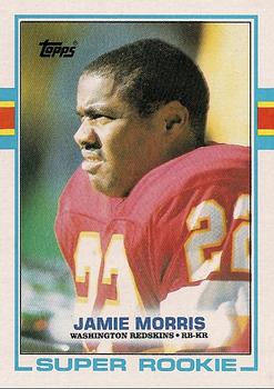 1989 Topps #252 Jamie Morris Front