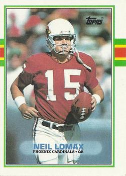 1989 Topps #283 Neil Lomax Front