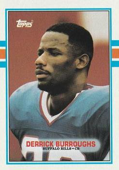 1989 Topps #51 Derrick Burroughs Front