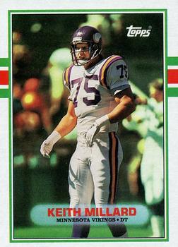 1989 Topps #86 Keith Millard Front