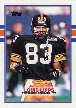 1989 Topps #318 Louis Lipps Front