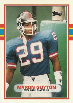 1989 Topps Traded #51T Myron Guyton Front