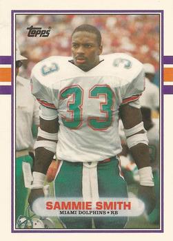 1989 Topps Traded #56T Sammie Smith Front