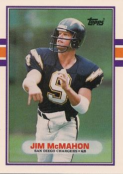 1989 Topps Traded #97T Jim McMahon Front