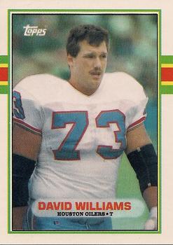 1989 Topps Traded #98T David Williams Front