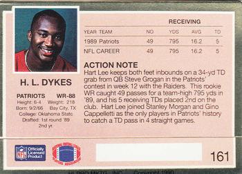 1990 Action Packed #161 Hart Lee Dykes Back