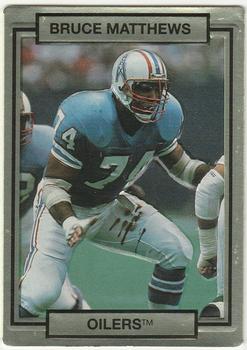 1990 Action Packed #95 Bruce Matthews Front