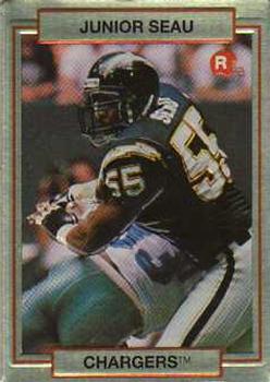 1990 Action Packed Rookie/Update #38 Junior Seau Front