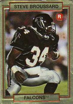 1990 Action Packed Rookie/Update #6 Steve Broussard Front