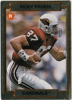 1990 Action Packed Rookie/Update #52 Ricky Proehl Front