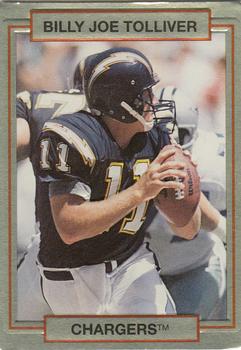 1990 Action Packed Rookie/Update #74 Billy Joe Tolliver Front