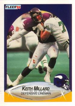 1990 Fleer #105 Keith Millard Front