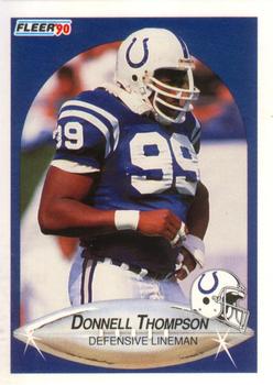 1990 Fleer #233 Donnell Thompson Front