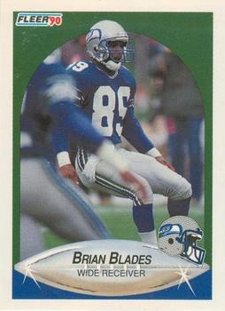 1990 Fleer #263 Brian Blades Front