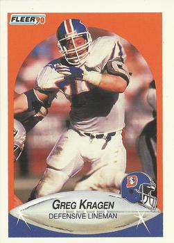 1990 Fleer #26 Greg Kragen Front