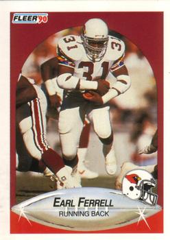 1990 Fleer #333 Earl Ferrell Front