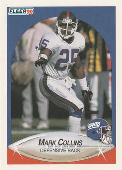 1990 Fleer #66 Mark Collins Front