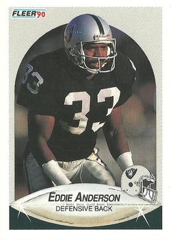 1990 Fleer #250 Eddie Anderson Front