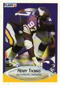 1990 Fleer Update #U-95 Henry Thomas Front