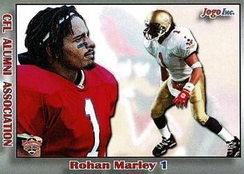 2014 JOGO CFL Alumni Series 6 #111 Rohan Marley Front