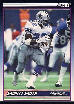 1990 Score Rookie & Traded #101T Emmitt Smith Front