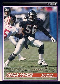 1990 Score Rookie & Traded #63T Darion Conner Front