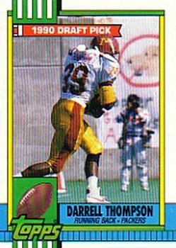 1990 Topps #155 Darrell Thompson Front