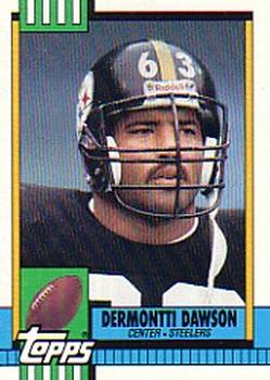 1990 Topps #181 Dermontti Dawson Front